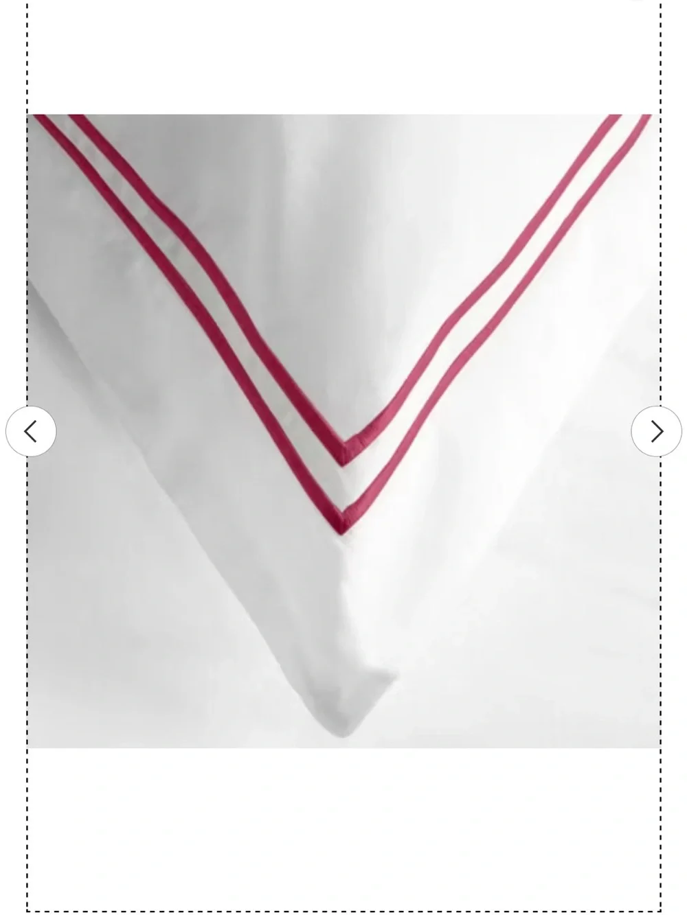 NEW Ella Jayne Duvet Cover Queen 100% Cotton Percale Set. Red Design 3 Pcs